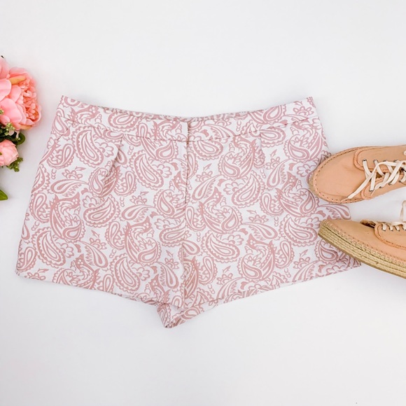 Victoria Beckham for Target Pants - VICTORIA BECKHAM Target pink jacquard shorts